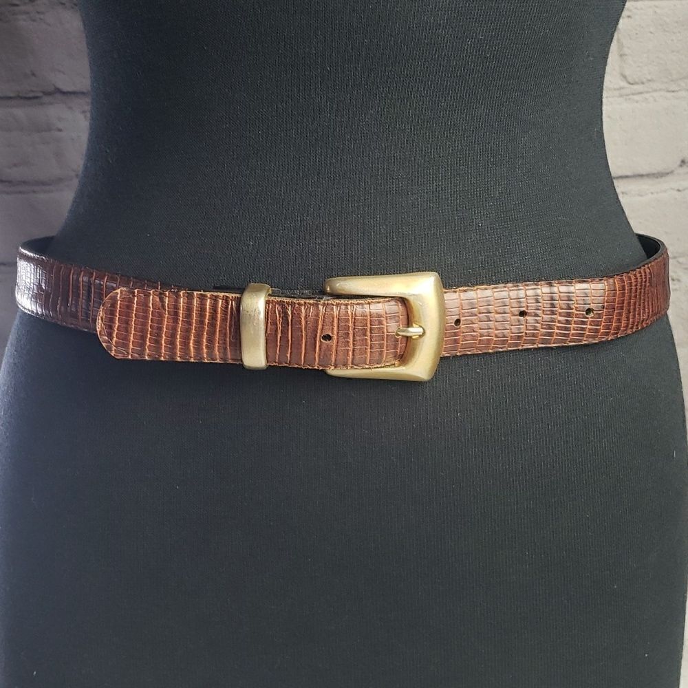 Brown Leather Belt
